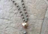 Rosary Cross Necklace