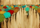 Behind The Umbrella