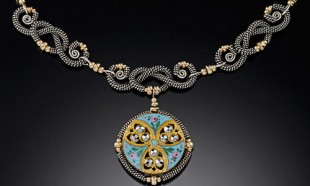Vintage Button Necklace