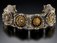 Antique Button Bracelet